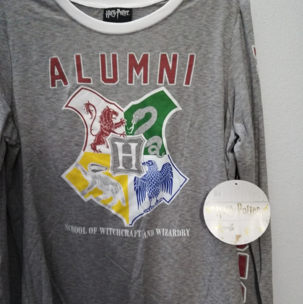 Harry Potter alumni long sleeve tee size Small
